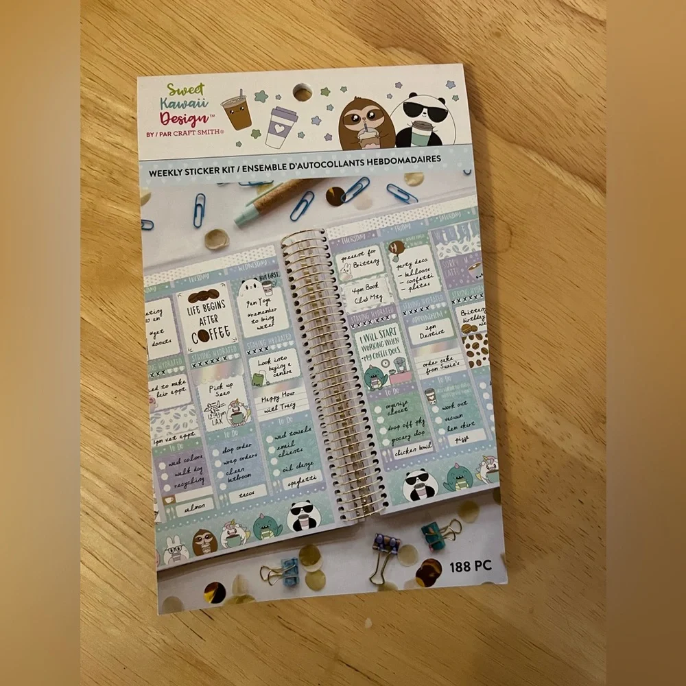 Sweet Kawaii Design Sticker Kit